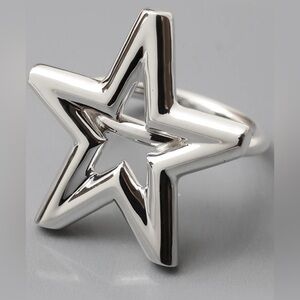 E.M. Star Ring 925 Silver 1802-AR964 size 13